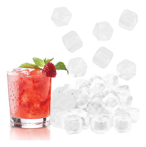 Cubitos De Hielo Reutilizables, Paquete De 40 Cubos De Hielo