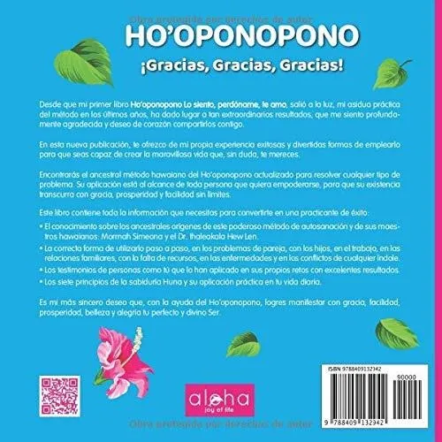 Libro : Ho Oponopono Gracias, Gracias, Gracias -...