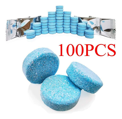 100 Pastillas Limpiadoras De Parabrisas For Coches