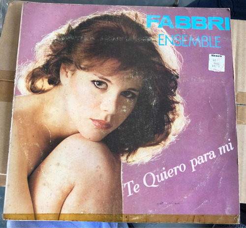 Vinil Antiguo Disco Lp Fabbri Ensemble Te Quiero Para Mi 12