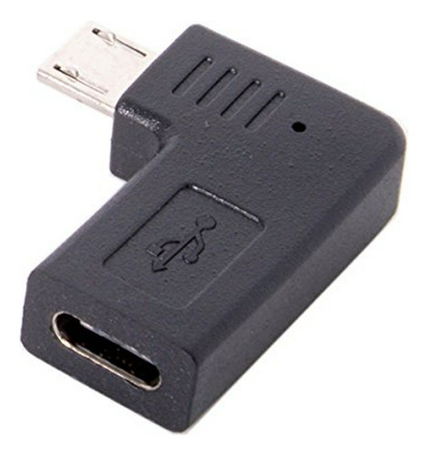 Adaptador Usb-c A Micro Usb 2.0 90º Izquierdo