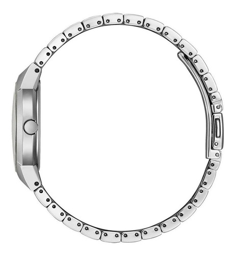 Reloj Citizen Axiom Ew2670-53l Original Para Dama E-watch Color De La Correa Plateado Color Del Bisel Plateado Color Del Fondo Azul