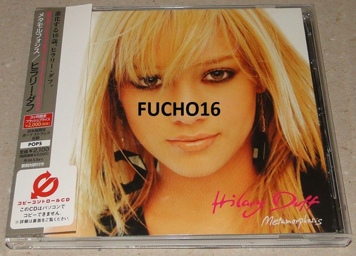 Hilary Duff - Cd Metamorphosis Import Japão Bonus Tracks