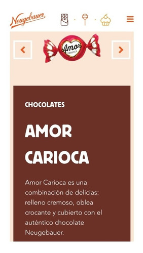 Bombones Amor Carioca Brasil. Únicos!!! Nestlé Lacta Garoto