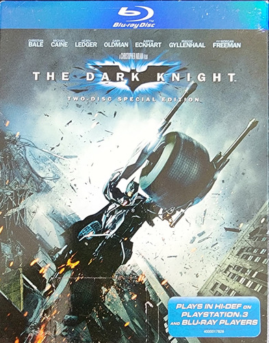 Batman El Caballero Del La Noche Asciende Blu-ray