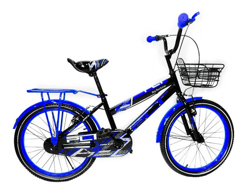 Imagen 1 de 6 de Bicicleta Rin 20 Plt Big Rockstar Para Niños