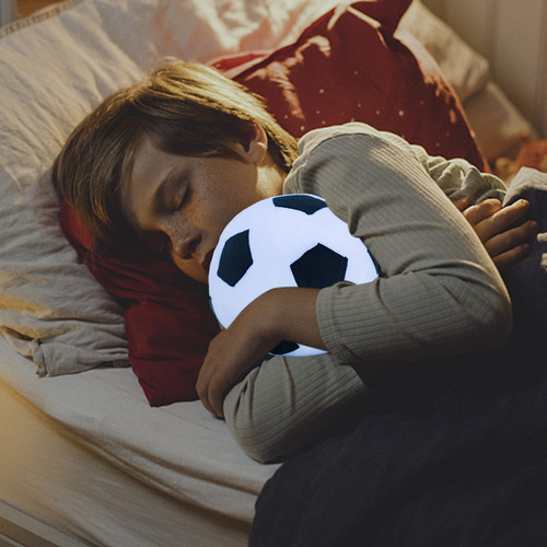 Almohada De Fútbol De Pelo Corto, Juguete De Peluche De Rega