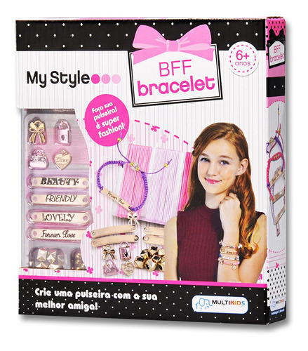 Pulseiras Multikids My Style Bff Bracelet, Br098 Original Nf