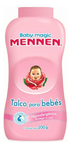 Mennen Baby Magic Talco Rosa 200 G