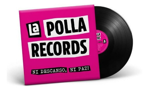 Imagen 3 de 4 de Disco Vinilo Lp La Polla Records - Ni Descanso Ni Paz