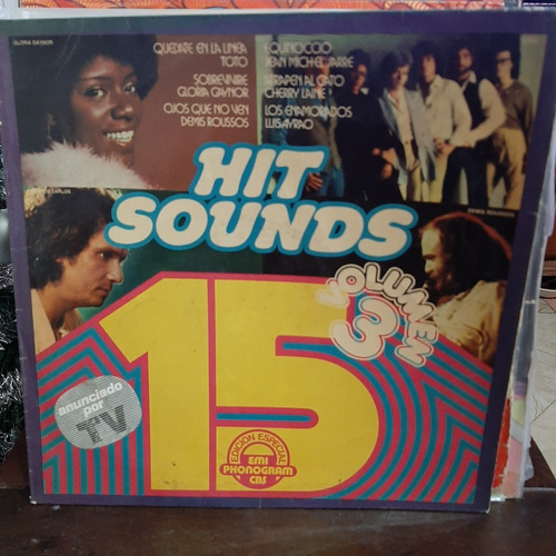 Vinilo 15 Hit Sounds Volumen 3 Jarre White Harpo Laine Cp2