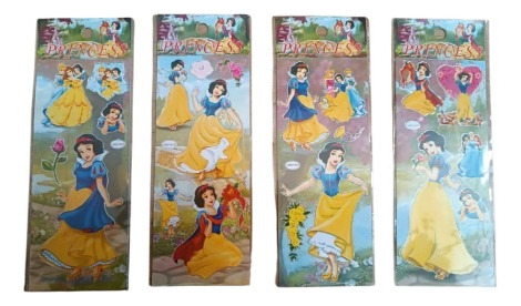 120 Cartelas Adesivo Infantil Princesas E Super Heróis
