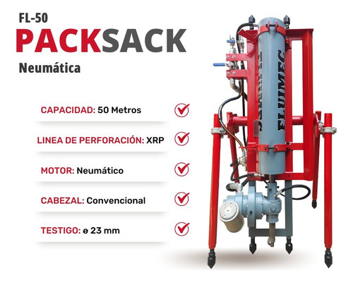 Packsack Fl-50 / Perforadora / Para Extracción De Muestras