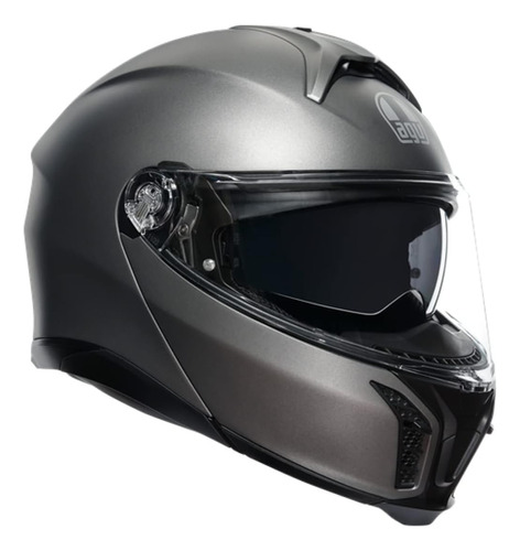 Casco Para Moto Agv Modular Mot Talla M Color Negro