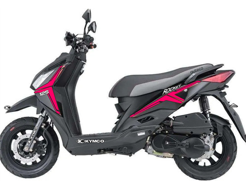 Calcomanias Kymco Rocket 125 Rosada 