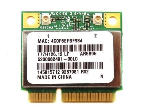 Mini Placa Wifi Do Notebook Samsung R430 Ppd Ar5b95 C/ Nf-e Original Nova