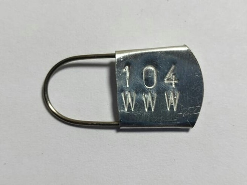 Anilhas Personalizadas 03 Letras Asa Galo Galinha Frango