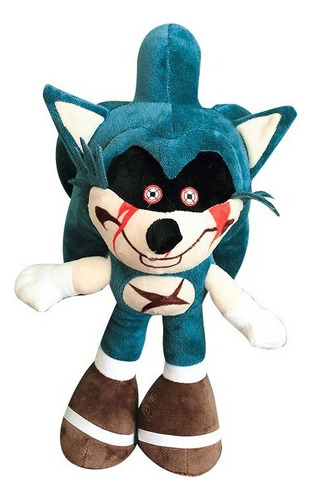Sonic Exe Boneca Pelúcia Brinquedo Infantil Presente 40cm