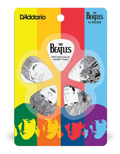 Pack 10 Puas Thin Daddario The Beatles Revolver