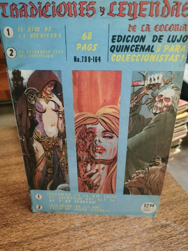 Comic Tradiciones Y Leyendas De La Colonia Número 739 Doble