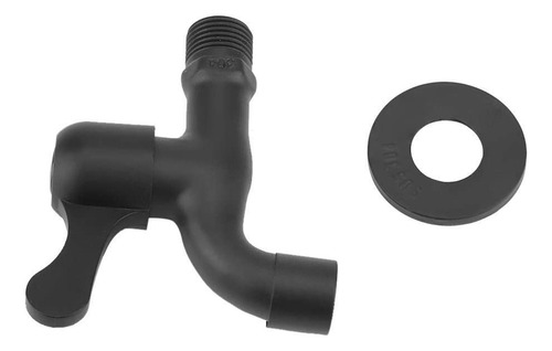 Grifería Negra Para Lavadora Grifo Deacero Inoxidable Lavabo