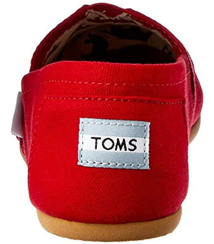 Zapatos Sin Cordones Clasicos De Lona Toms Para Mujer