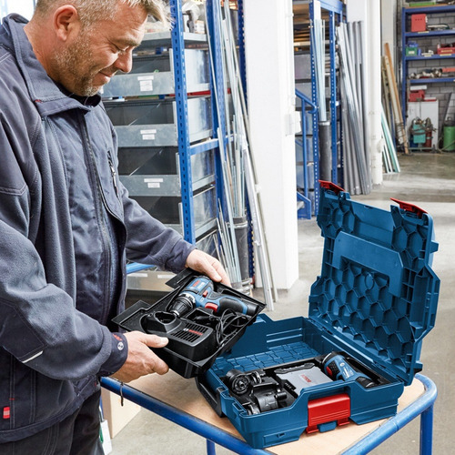 Imagem 4 de 7 de Maleta Transporte Ferramentas Slide Click L-boxx 102 Bosch
