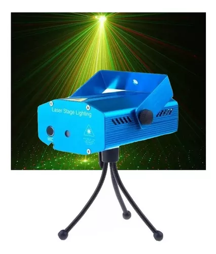 Luces Dj Fiestas Boliche Laser Lluvia Audioritmico 2 Colores