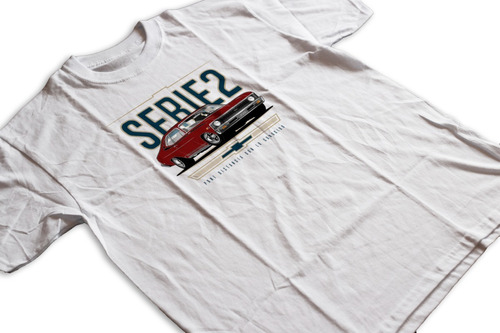 Remera Chevrolet Coupe Chevy Serie 2 Bordo Retro B