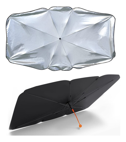 Parasol Derecho Para Parabrisa Automovil Sombrilla Plegable