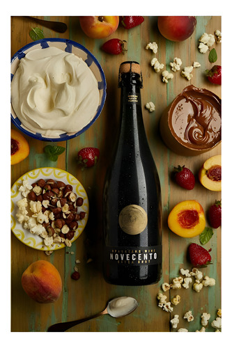 Espumante Argentino Novecento - Brut - 6 Garrafas Com 750ml