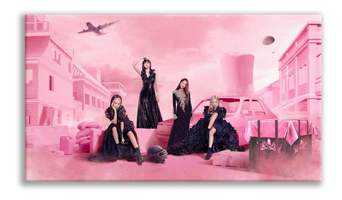 Cuadro Blackpink K-pop Canvas Poster Regalo A2