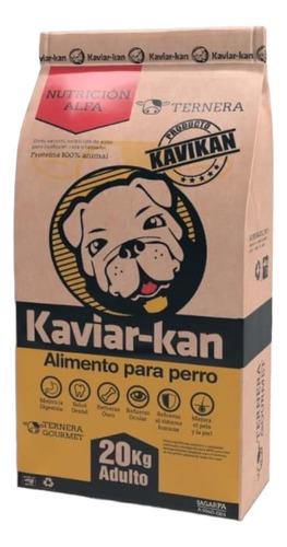 Croquetas De Ternera Para Perro Kaviar Kan 20kg 100%natural