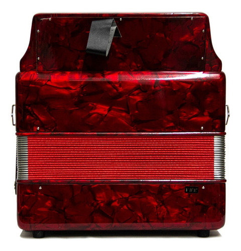 Century C3012farp Acordeón Parrilla 31 Botones 12 Bajos Rojo