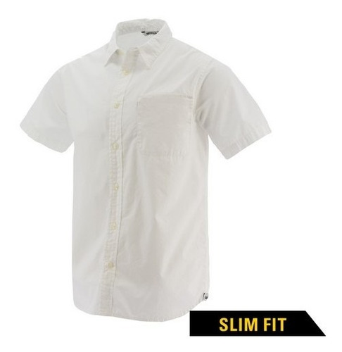 Camisa Cat Manga Corta Blanco - 2610447-10110-l