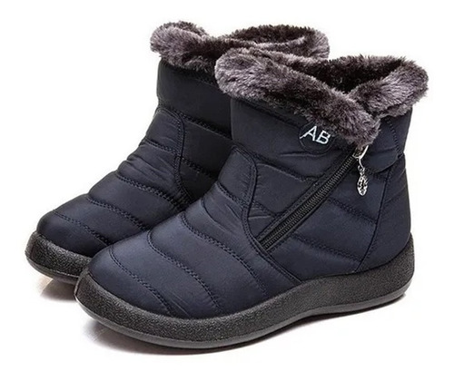 Botas De Invierno Mujer Zapatos De Neve Impermeables