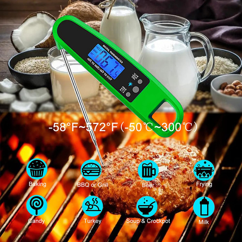 Likepai Termómetro De Carne De Lectura Instantánea Para Coci