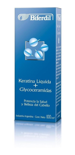 Biferdil Keratina Líquida +glycoceramidas Atomizador X100cc