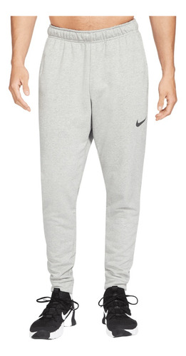 Pantalón Nike Dri-fit Taper Training Hombre Gris