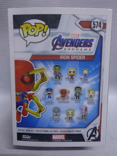 Iron Spider Avengers Endgame Funko Pop! Marvel 574