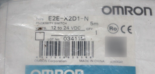 New (genuine Omron) Proximity Switch Sensor E2e-x2d1-n ( Dde