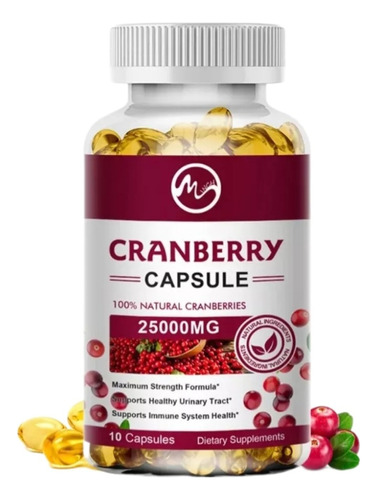 Cramberry (arándanos Y Vitamina C ) 2500 Mg 120 Sofgel