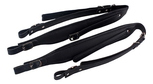 Material Cuero Ajustable Correas Hombro Cinturón Para
