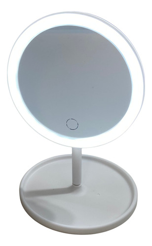 Espejo Maquillaje Luz Led Regulable Redondo 3 Intensidad K53