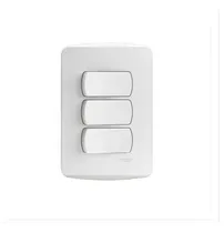 Comprar Interruptor Triple 932 16a Blanco Armada Miluz (precio X Ud)