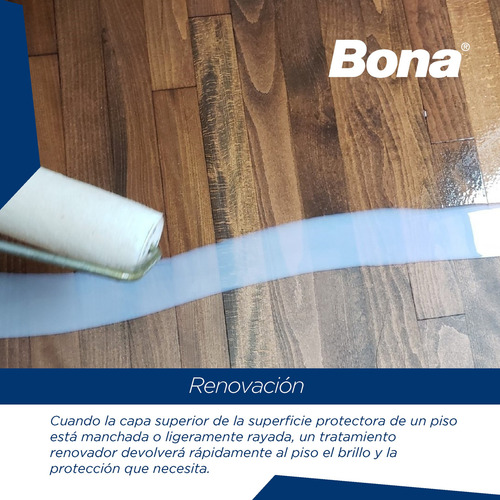 Bona Wave 2k Base Agua Pisos/muebles Acabado Semimate