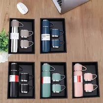 Comprar Termo Vacuum Acero Inoxidable 3 Tazas Café Te Calor Frio