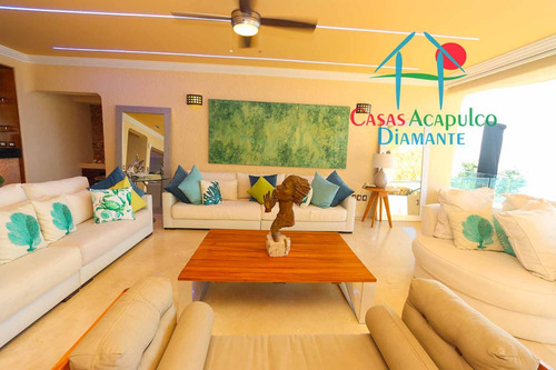 Cad Villa Emiliano. Con Terraza Con Alberca, Sala, Comedor, Bbq Y Vista A La Bahía De Acapulco