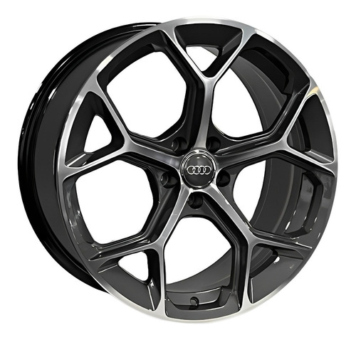 Jogo 04 Rodas Audi Rs5 2023 Aro 19 Grafite + 04 255/35/19'