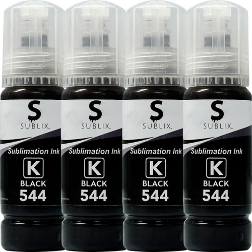 Kit 4 Tintas Sublimar Sublimacion Premium Para Epson T544